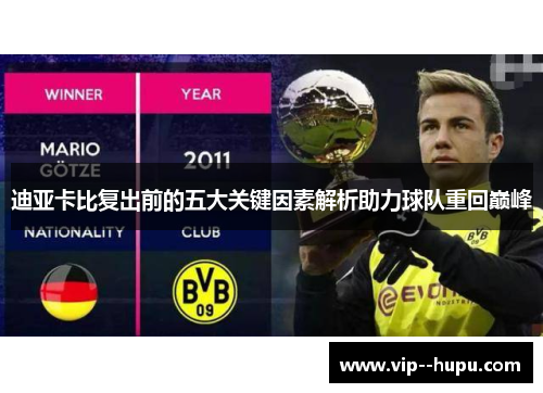 迪亚卡比复出前的五大关键因素解析助力球队重回巅峰 迪亚卡比复出前的五大关键因素解析助力球队重回巅峰